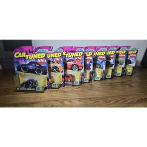 CarTuned Series 3 Complete Set of 8 w/ Chase - 1:64 Diecast - New Sealed